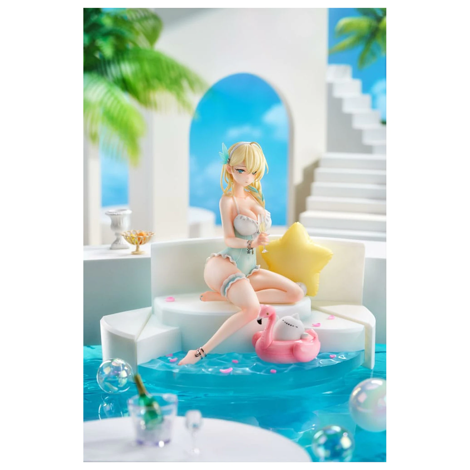Senkan Shoujo R PVC kip 1/7 Lexington (CV-16) Summer of Ingleside Ver. 19 cm fotografija izdelka
