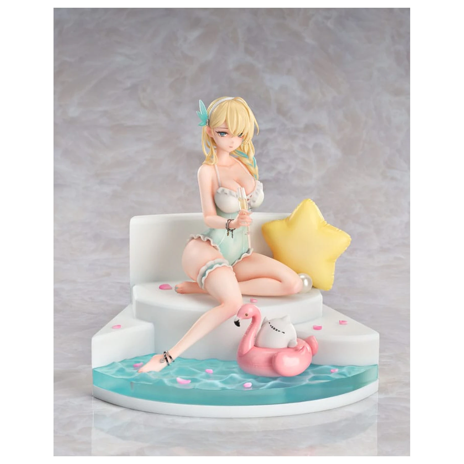 Senkan Shoujo R PVC kip 1/7 Lexington (CV-16) Summer of Ingleside Ver. 19 cm fotografija izdelka