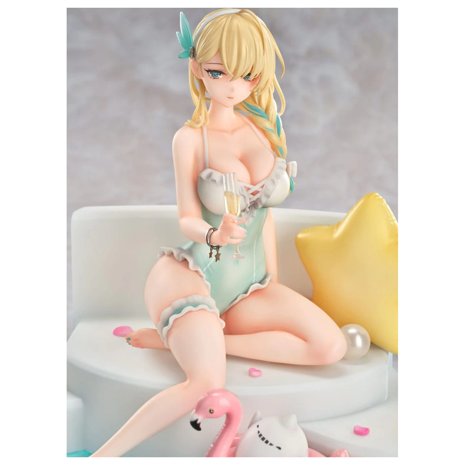 Senkan Shoujo R PVC kip 1/7 Lexington (CV-16) Summer of Ingleside Ver. 19 cm fotografija izdelka