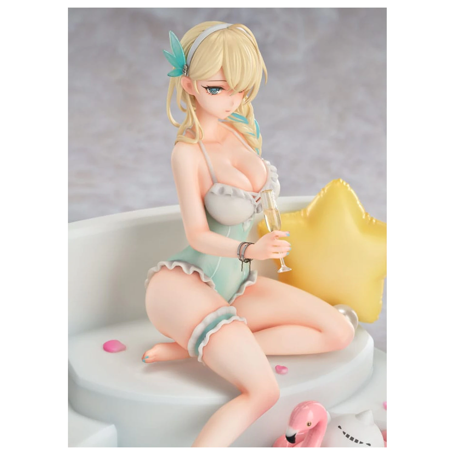 Senkan Shoujo R PVC kip 1/7 Lexington (CV-16) Summer of Ingleside Ver. 19 cm fotografija izdelka