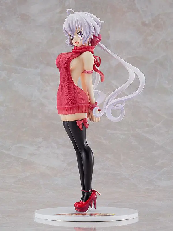 Senki Zesshou Symphogear G PVC Kip 1/7 Chris Yukine: Lovely Sweater Style AQ 24 cm fotografija izdelka