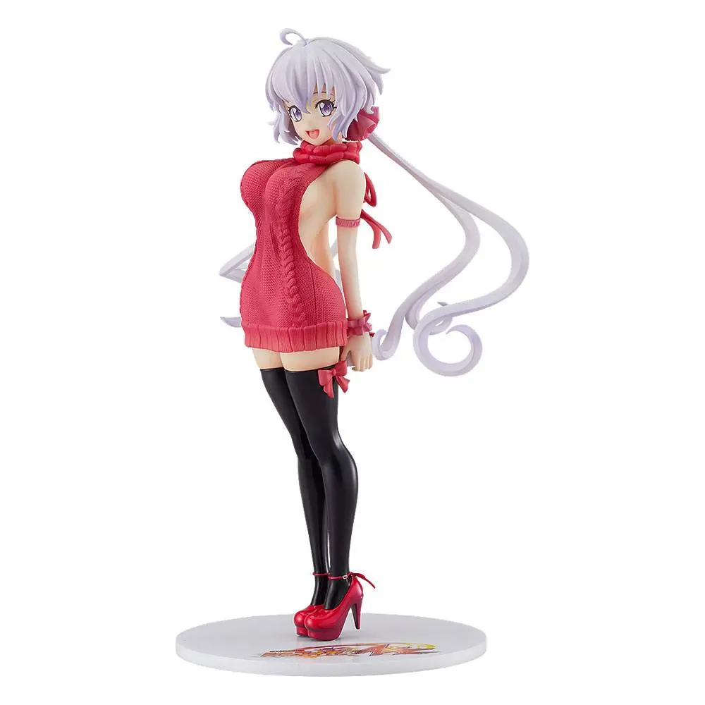 Senki Zesshou Symphogear G PVC Kip 1/7 Chris Yukine: Lovely Sweater Style AQ 24 cm fotografija izdelka