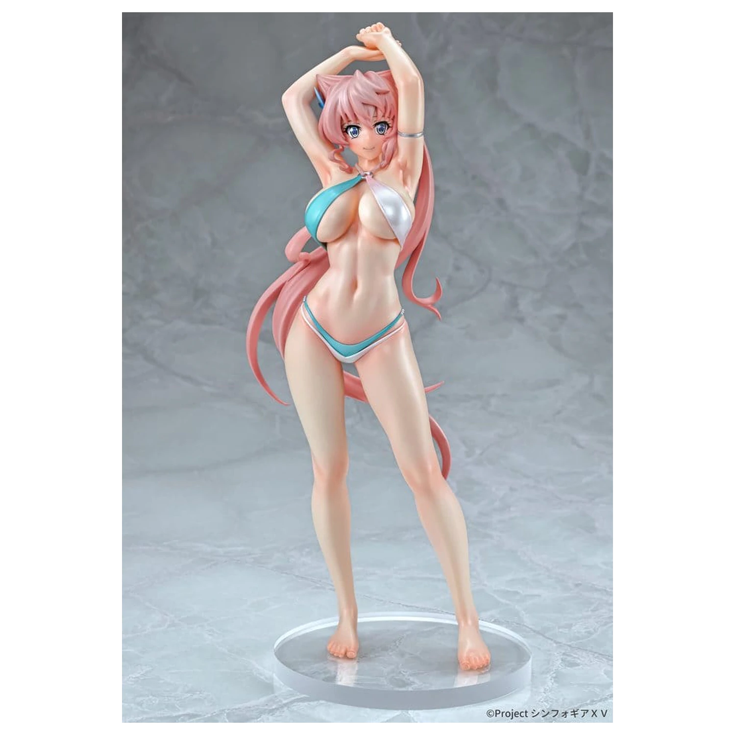 Senki Zesshou Symphogear XV PVC figura 1/7 Maria Cadenzavna Eve Bikini style Gloss ver. 27 cm fotografija izdelka