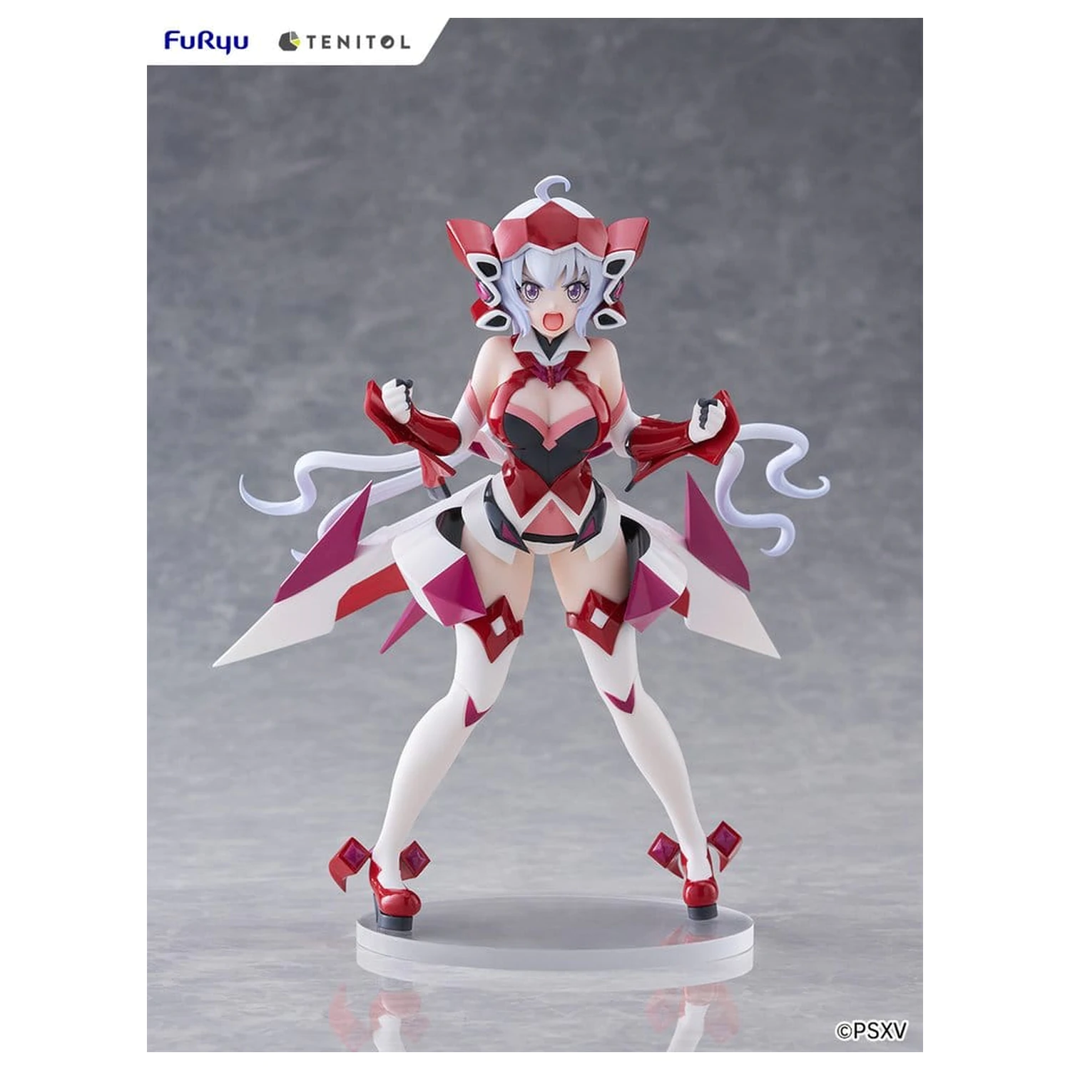 Senkizesshou Symphogear XV Tenitol visoka PVC figura Chris Yukine 20 cm fotografija izdelka