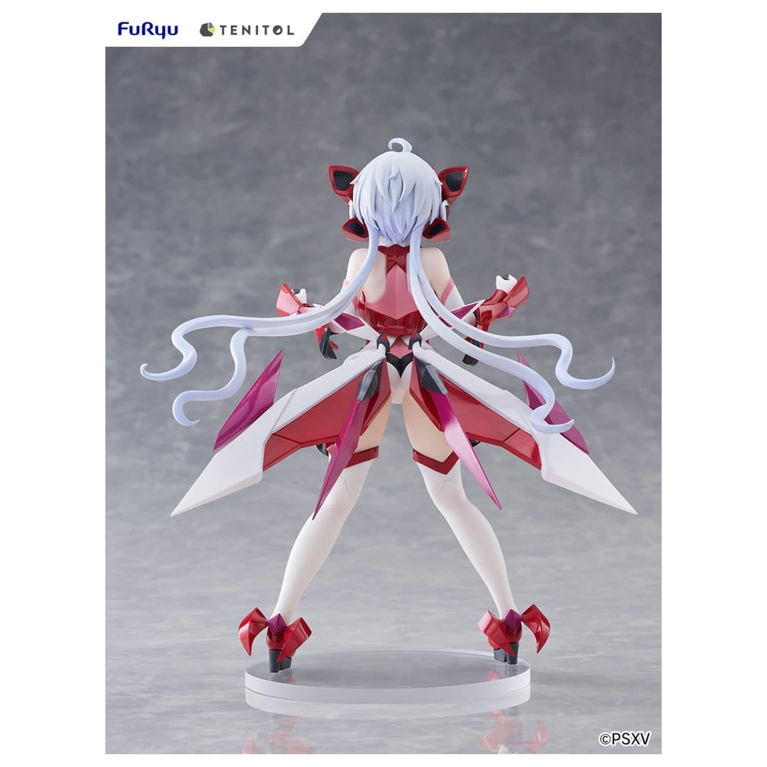 Senkizesshou Symphogear XV Tenitol visoka PVC figura Chris Yukine 20 cm fotografija izdelka