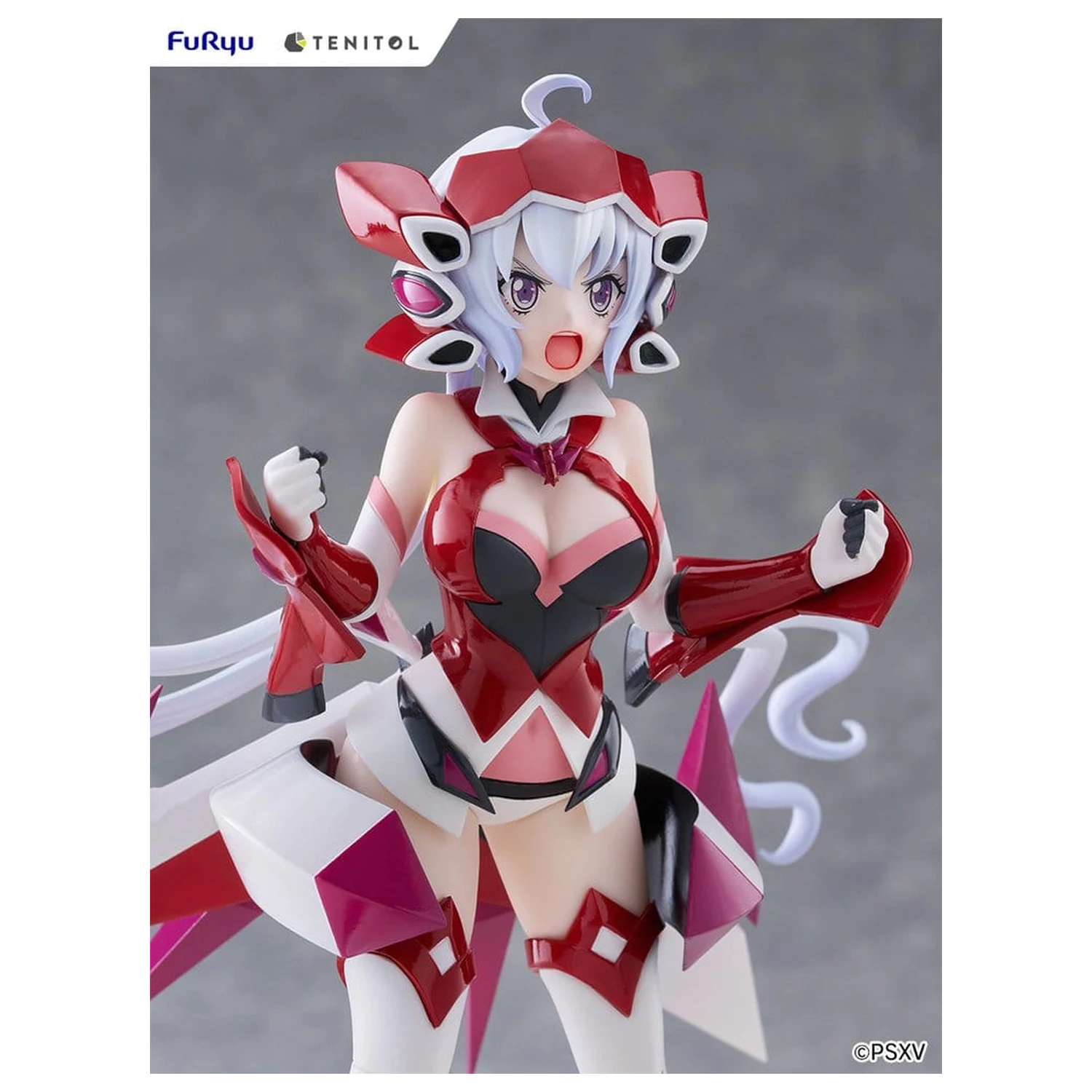 Senkizesshou Symphogear XV Tenitol visoka PVC figura Chris Yukine 20 cm fotografija izdelka