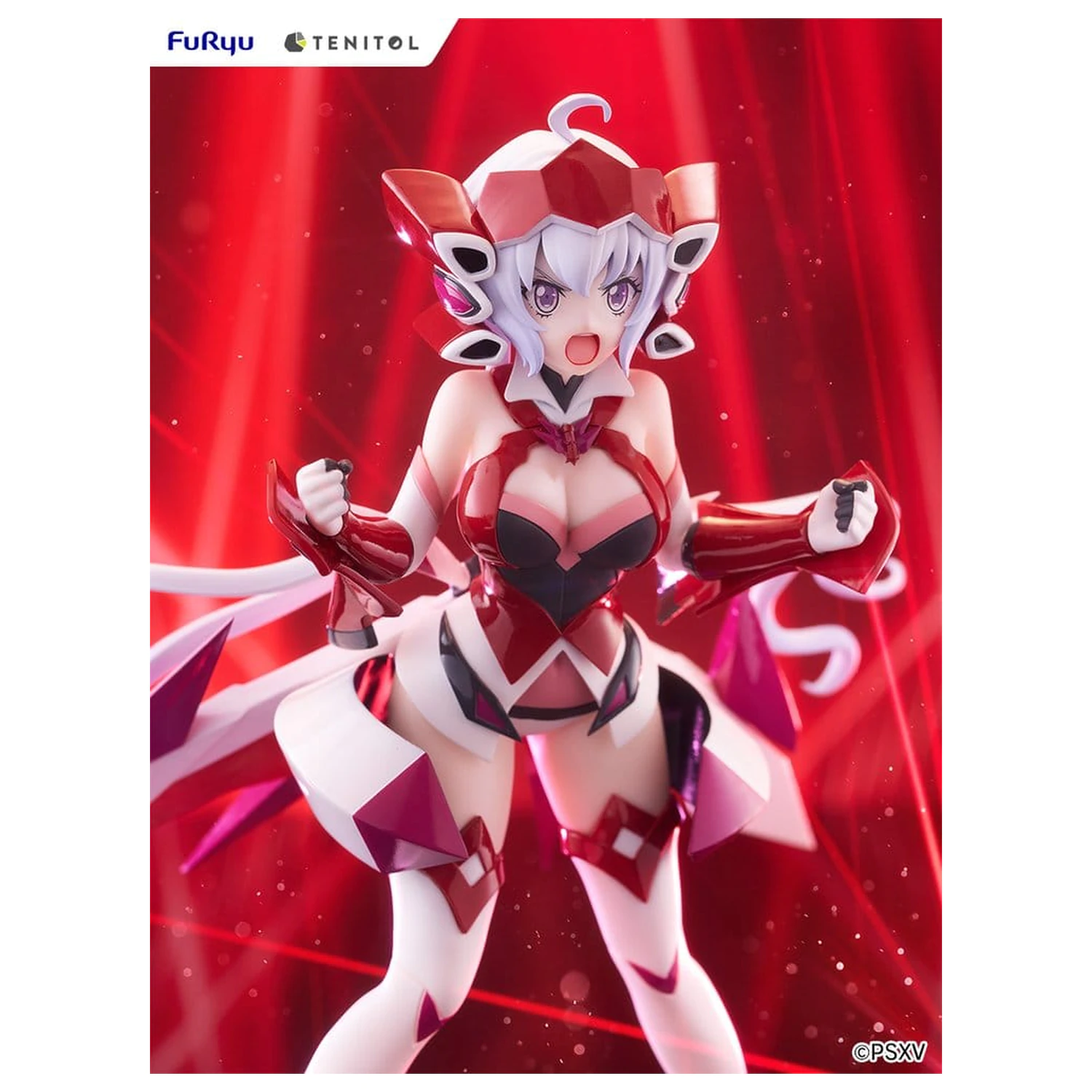 Senkizesshou Symphogear XV Tenitol visoka PVC figura Chris Yukine 20 cm fotografija izdelka