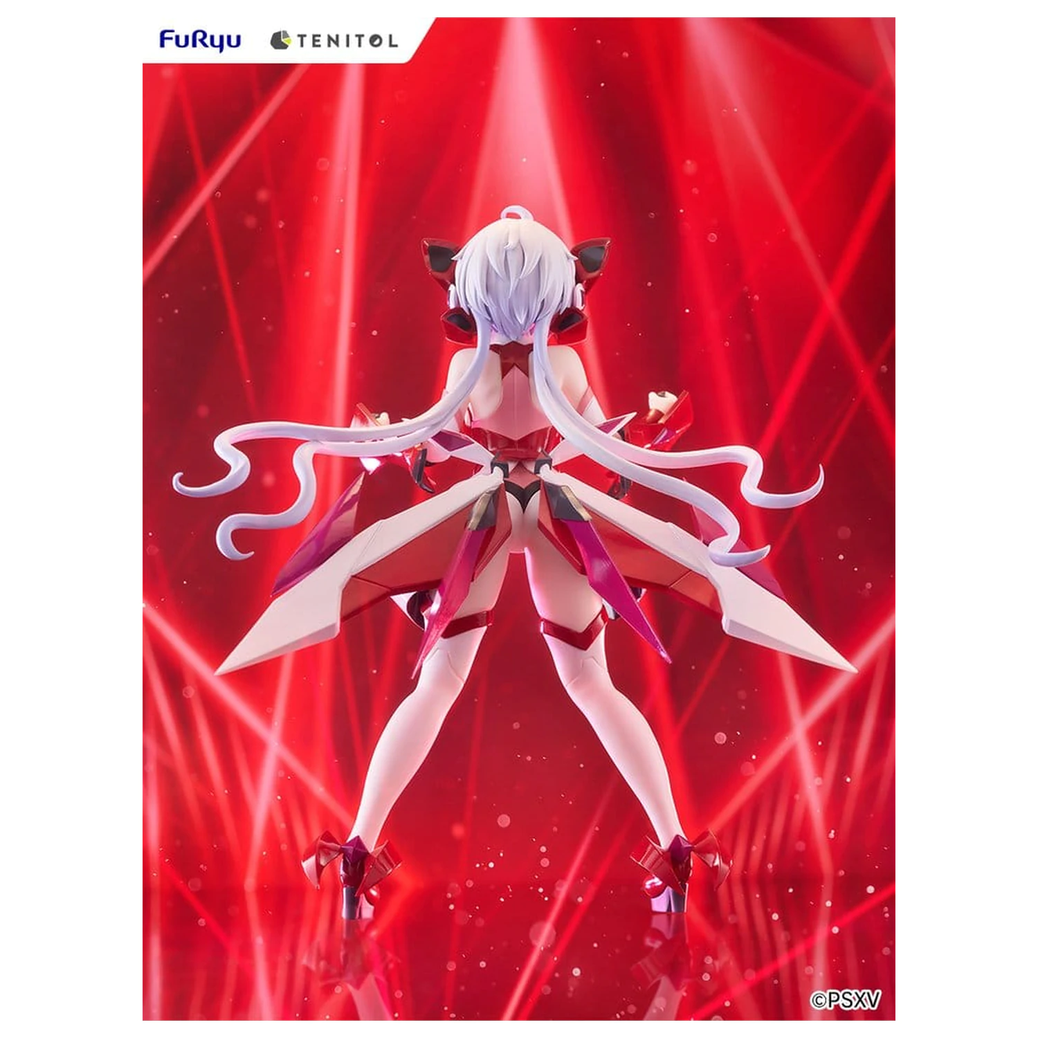 Senkizesshou Symphogear XV Tenitol visoka PVC figura Chris Yukine 20 cm fotografija izdelka