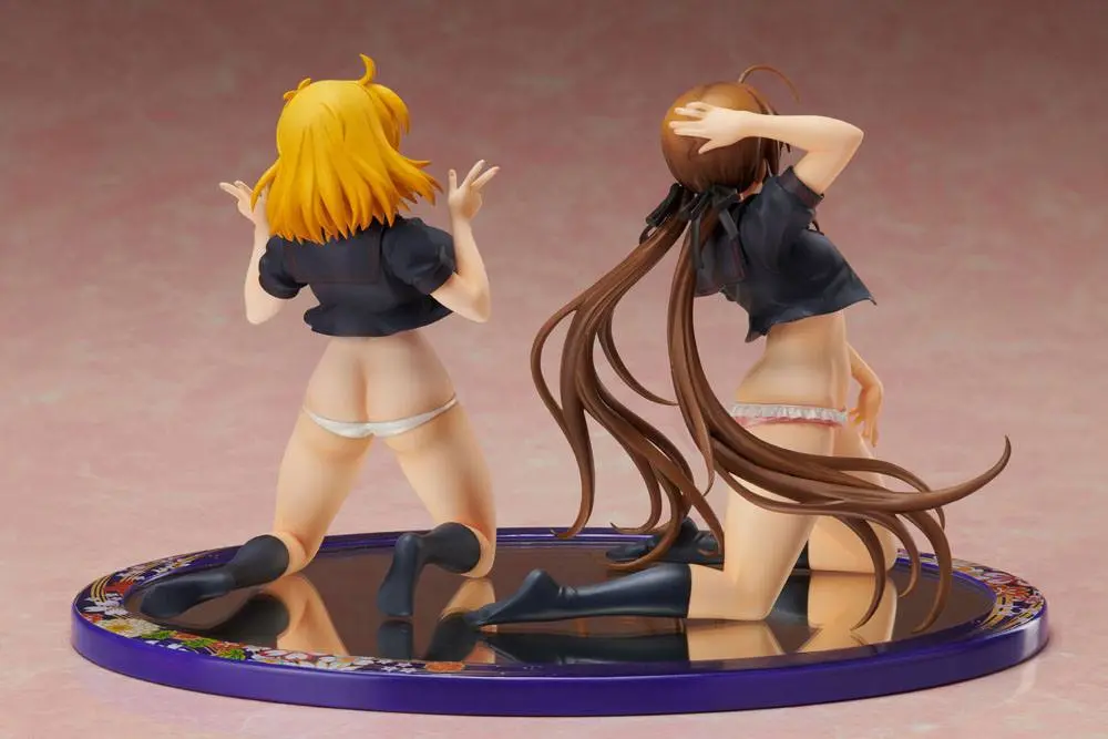 Senran Kagura NewWave Gburst PVC Kip 1/10 Ryobi x Ryona Golo Telo Mornarska Uniforma Ver. 19 cm fotografija izdelka