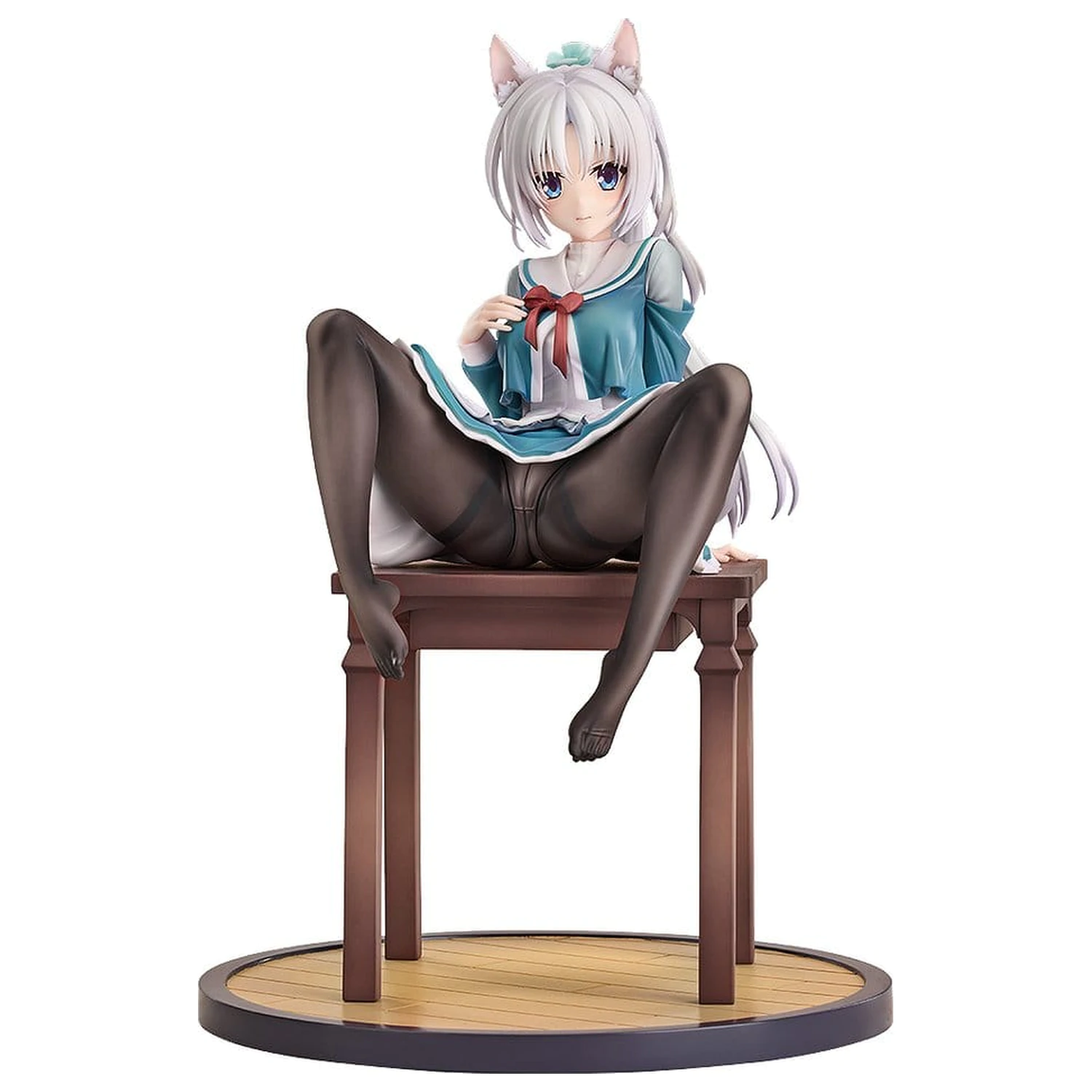 Senren*Banka PVC figura 1/7 Yoshino Asatake Animal Ears School Uniform Ver. 21 cm fotografija izdelka