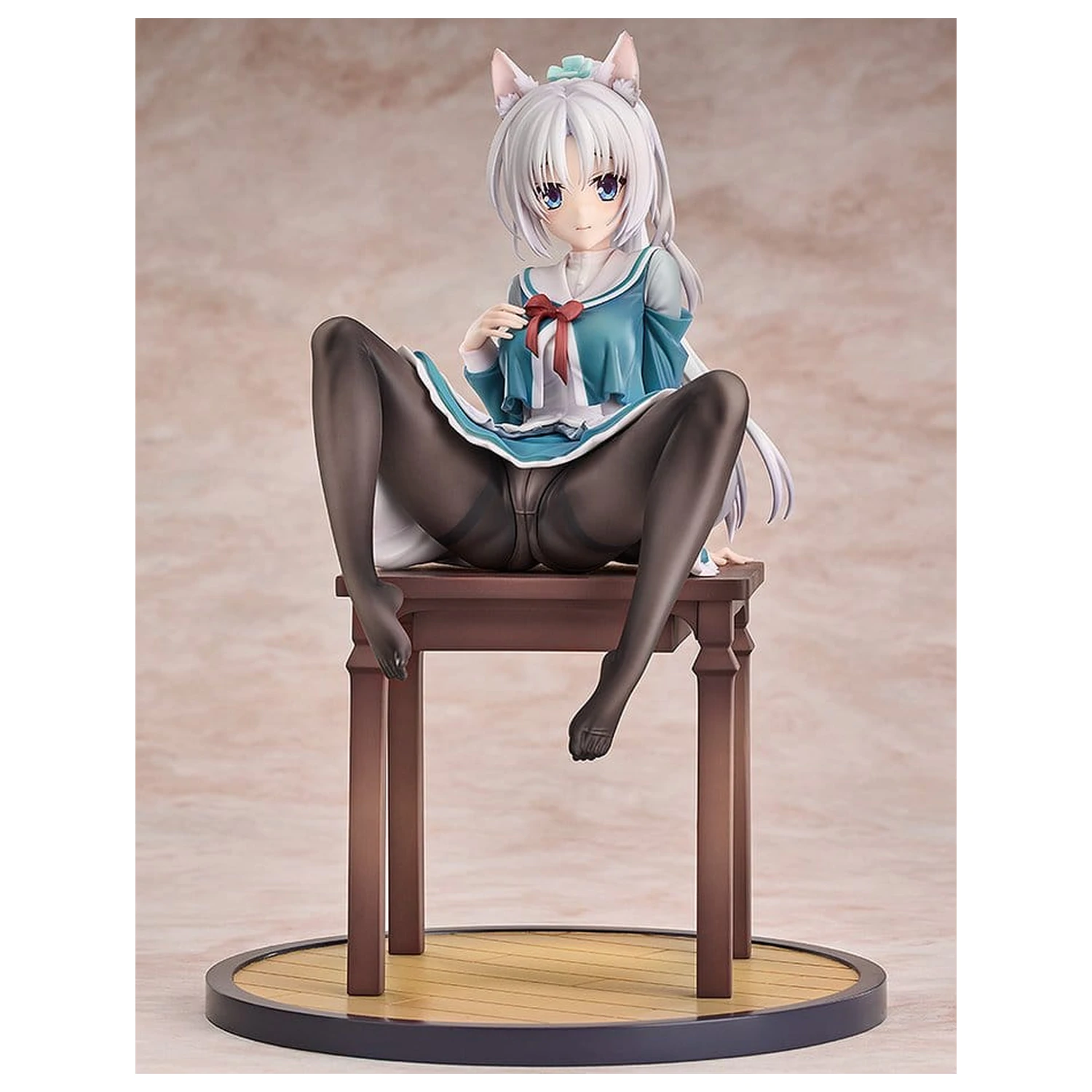 Senren*Banka PVC figura 1/7 Yoshino Asatake Animal Ears School Uniform Ver. 21 cm fotografija izdelka