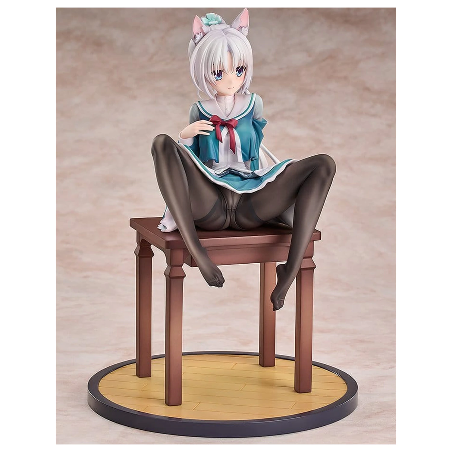 Senren*Banka PVC figura 1/7 Yoshino Asatake Animal Ears School Uniform Ver. 21 cm fotografija izdelka