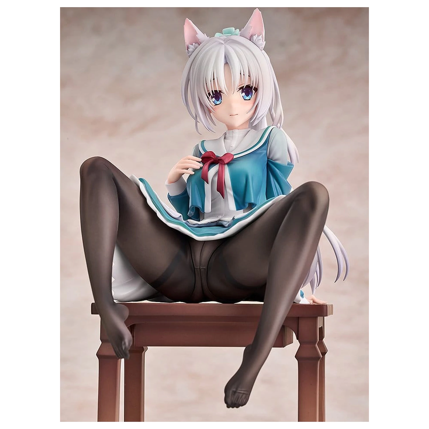 Senren*Banka PVC figura 1/7 Yoshino Asatake Animal Ears School Uniform Ver. 21 cm fotografija izdelka