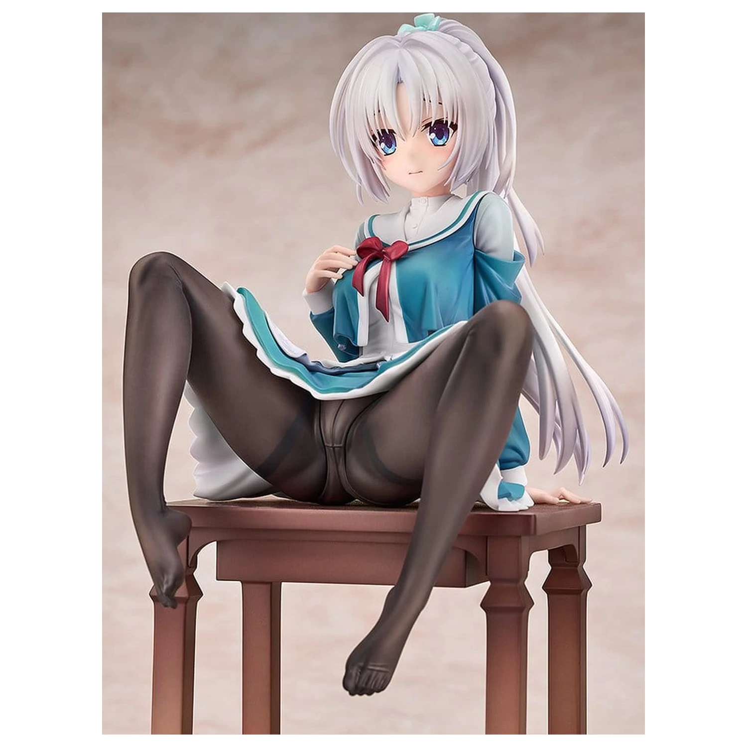 Senren*Banka PVC figura 1/7 Yoshino Asatake Animal Ears School Uniform Ver. 21 cm fotografija izdelka