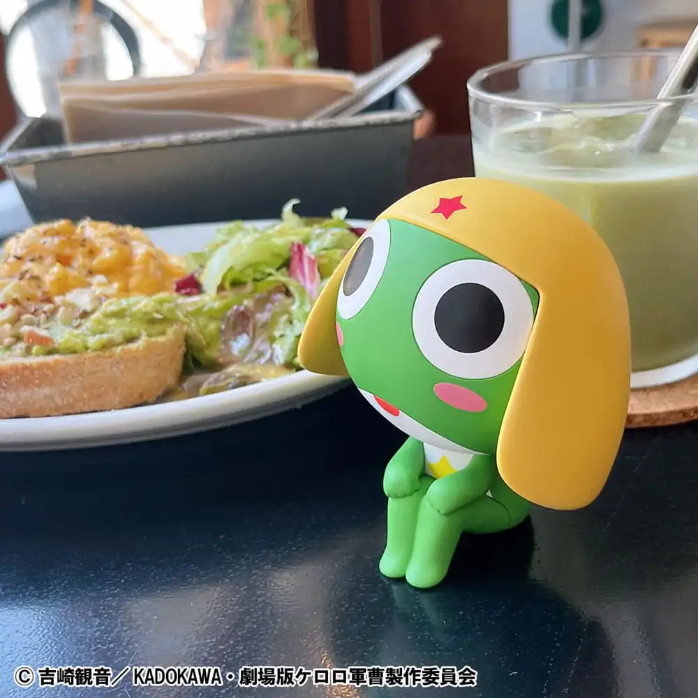 Sergeant Frog Look Up PVC kip Keroro 11 cm fotografija izdelka