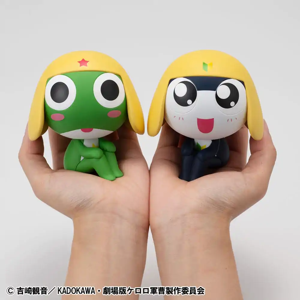 Sergeant Frog Look Up PVC kip Keroro & Tamama Set (z darilom) 11 cm fotografija izdelka