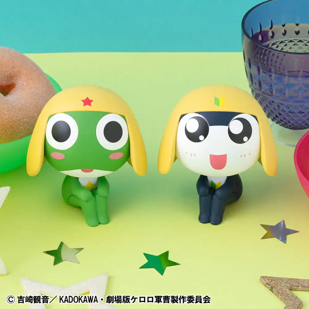 Sergeant Frog Look Up PVC kip Keroro & Tamama Set (z darilom) 11 cm fotografija izdelka