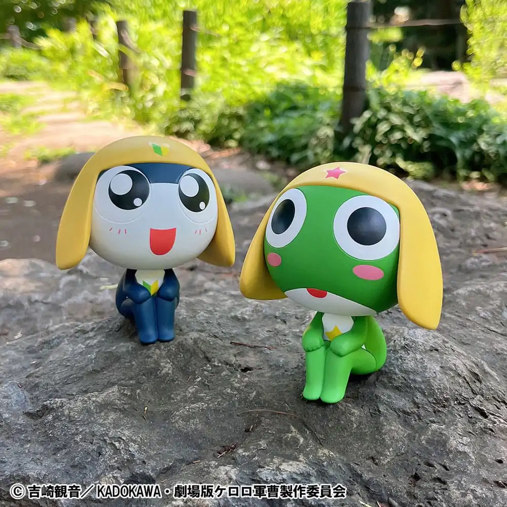 Sergeant Frog Look Up PVC kip Keroro & Tamama Set (z darilom) 11 cm fotografija izdelka