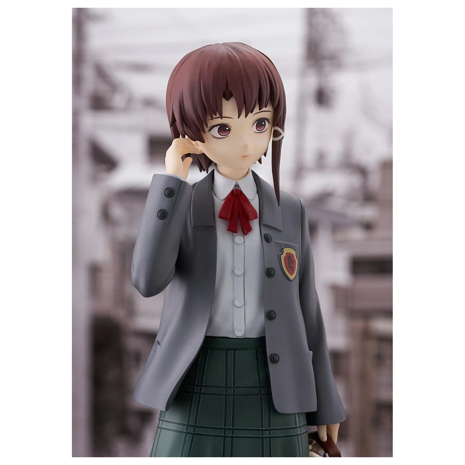 Serial Experiments Lain Pop Up Parade PVC figura Lain Iwakura L Size 23 cm fotografija izdelka