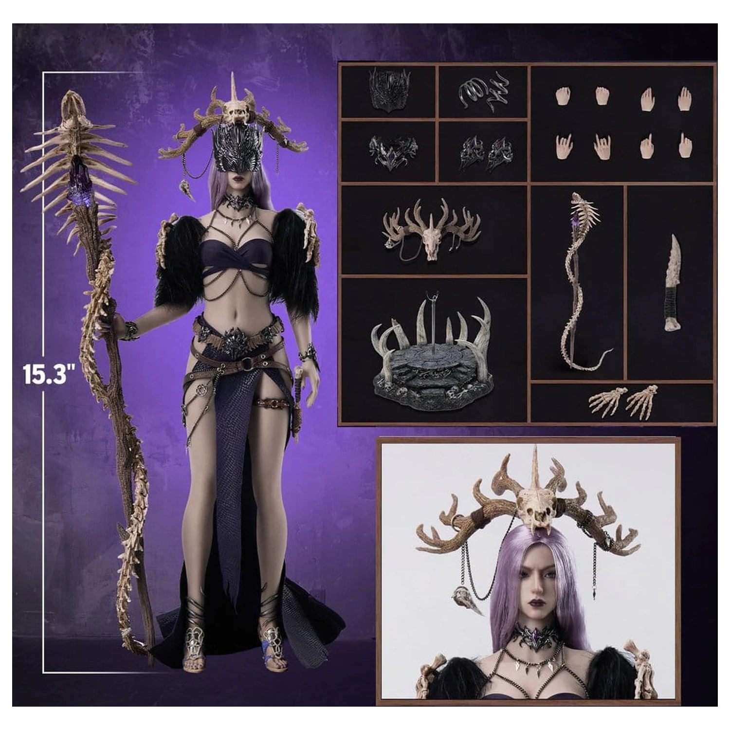 Serpent Kin akcijska figura 1/6 Calamity 30 centimetrov fotografija izdelka