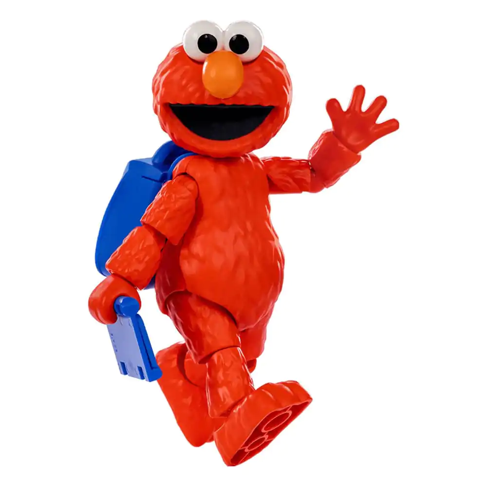 Sesame Street Blokees PreCool Series 1 Plastični Model Komplet 01 Elmo 12 cm fotografija izdelka