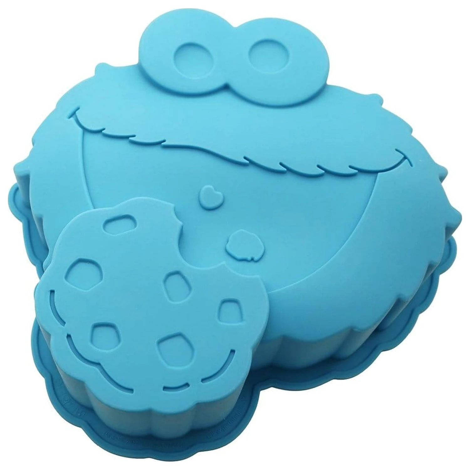 Sesame Street Silikonski pekač za piškote Cookie Monster blue fotografija izdelka