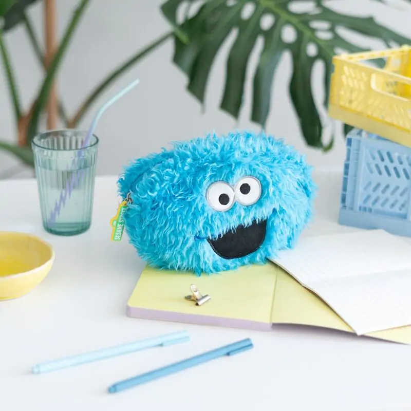 Sesame Street Cookie Monster plišasta peresnica fotografija izdelka
