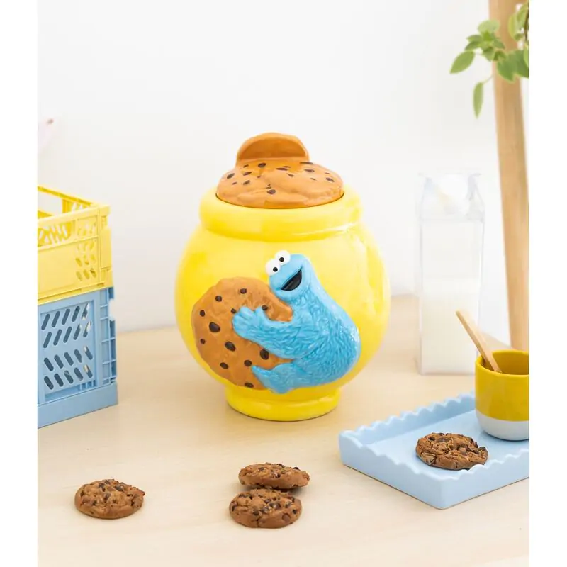 Sesame Street Cookie Monster Škatla piškotov fotografija izdelka