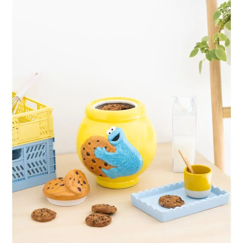 Sesame Street Cookie Monster Škatla piškotov fotografija izdelka