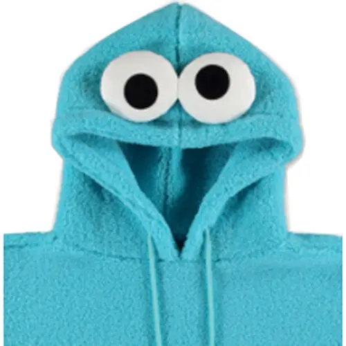 Sesame Street Cookie Monster pulover s kapuco fotografija izdelka
