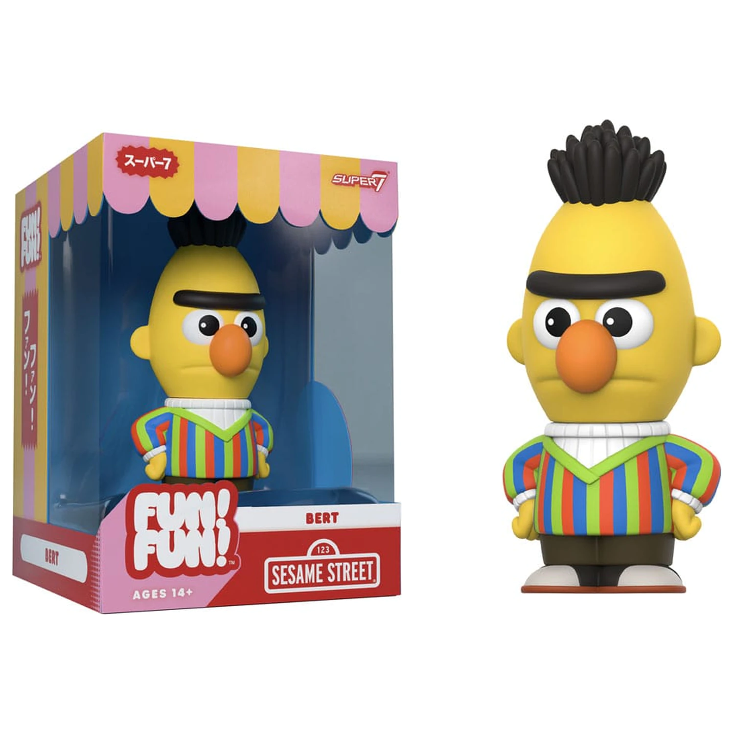 Sesame Street FUN! FUN! vinilna figura Wave 02 Bert 13 cm fotografija izdelka