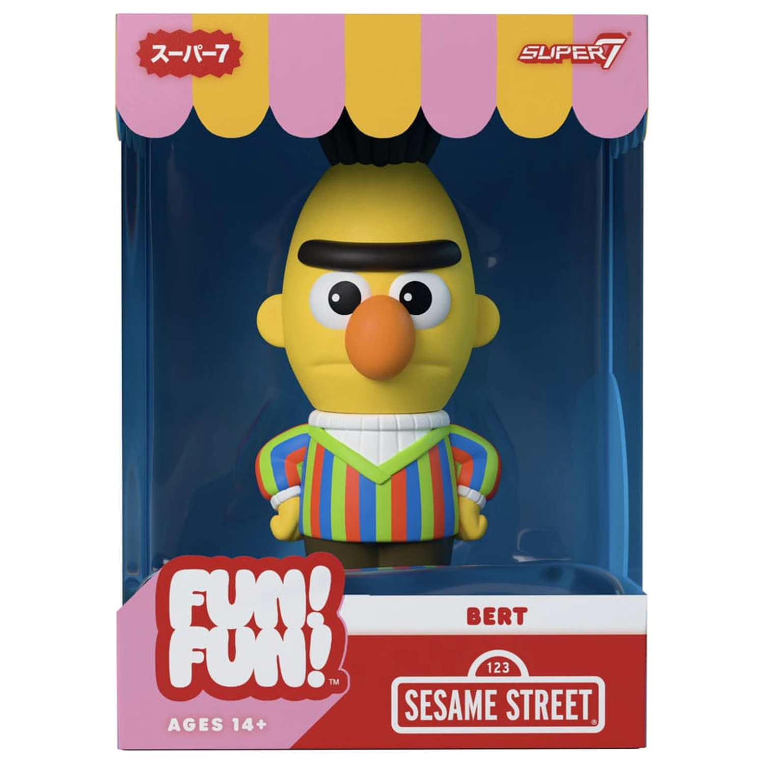 Sesame Street FUN! FUN! vinilna figura Wave 02 Bert 13 cm fotografija izdelka