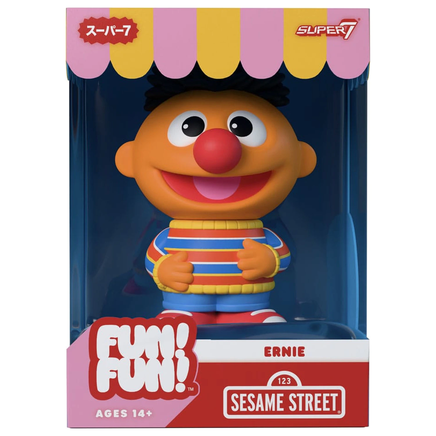 Sesame Street FUN! FUN! vinilna figura Wave 02 Ernie 13 cm fotografija izdelka