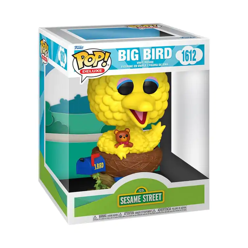 Sesame Street Funko POP! Deluxe Vinilna Figura Big Bird in Gnezdo 17 cm fotografija izdelka