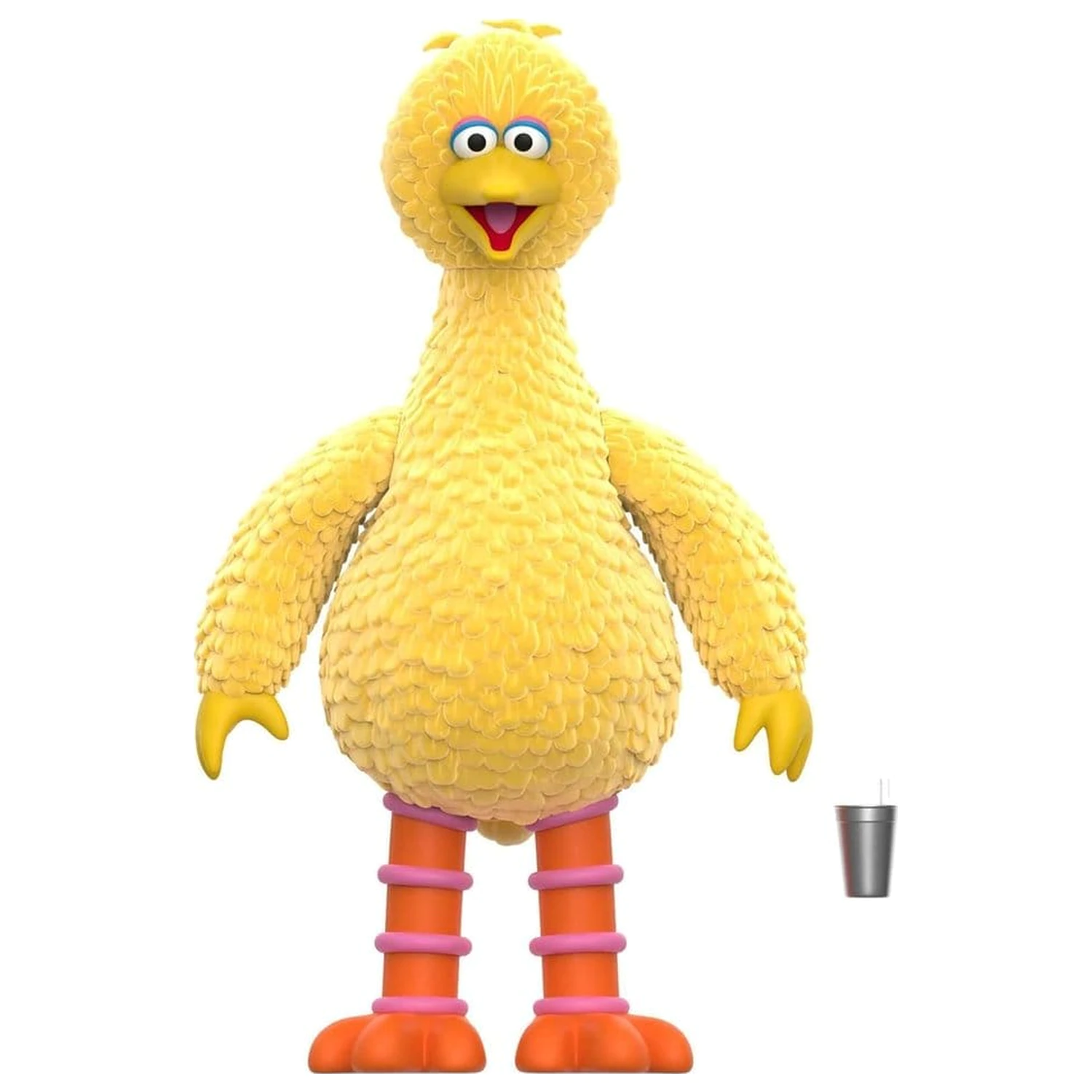 Sesame Street ReAction akcijska figura Big Bird (Flocked) fotografija izdelka