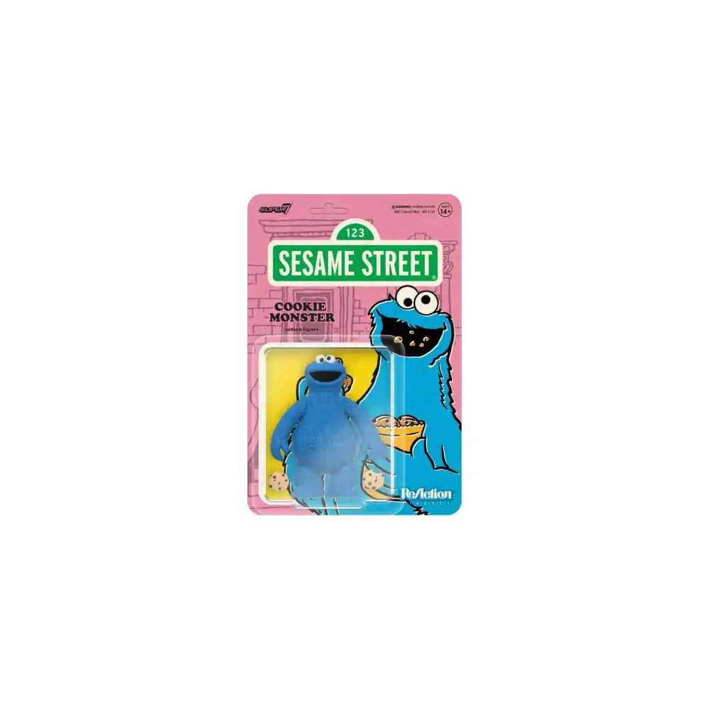 Sesame Street ReAction akcijska figura Wave 02 Cookie Monster 10 cm fotografija izdelka