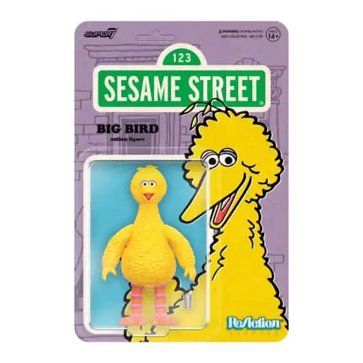 Sesame Street ReAction akcijska figura Wave 03 Big Bird 10 cm fotografija izdelka