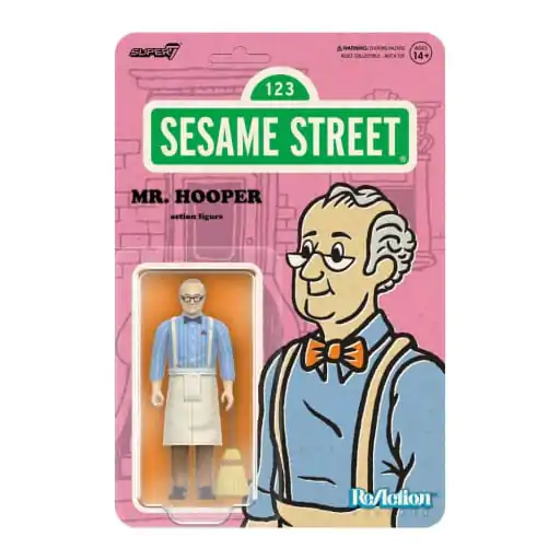 Sesame Street ReAction akcijska figura Wave 03 Mr. Hooper 10 cm fotografija izdelka