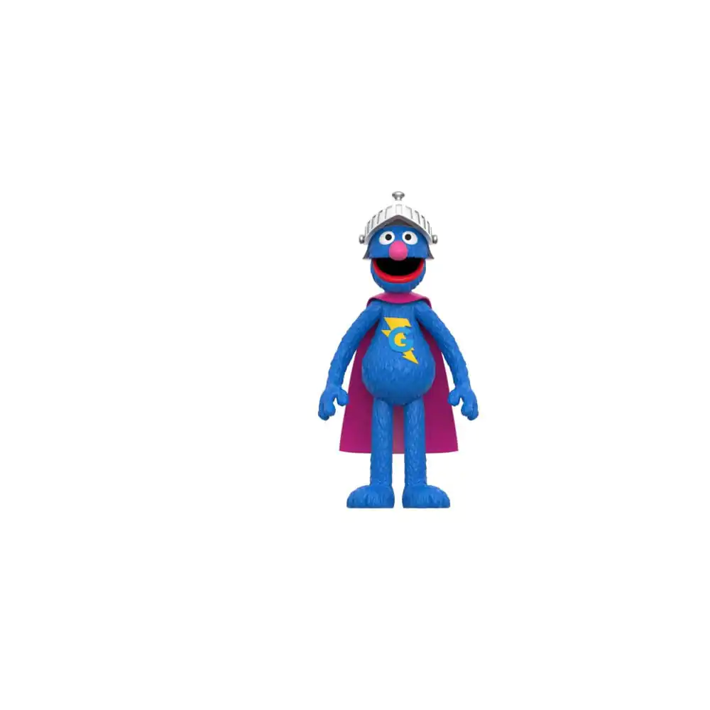 Sesame Street ReAction Akcijska figura Wave 03 Super Grover 10 cm fotografija izdelka