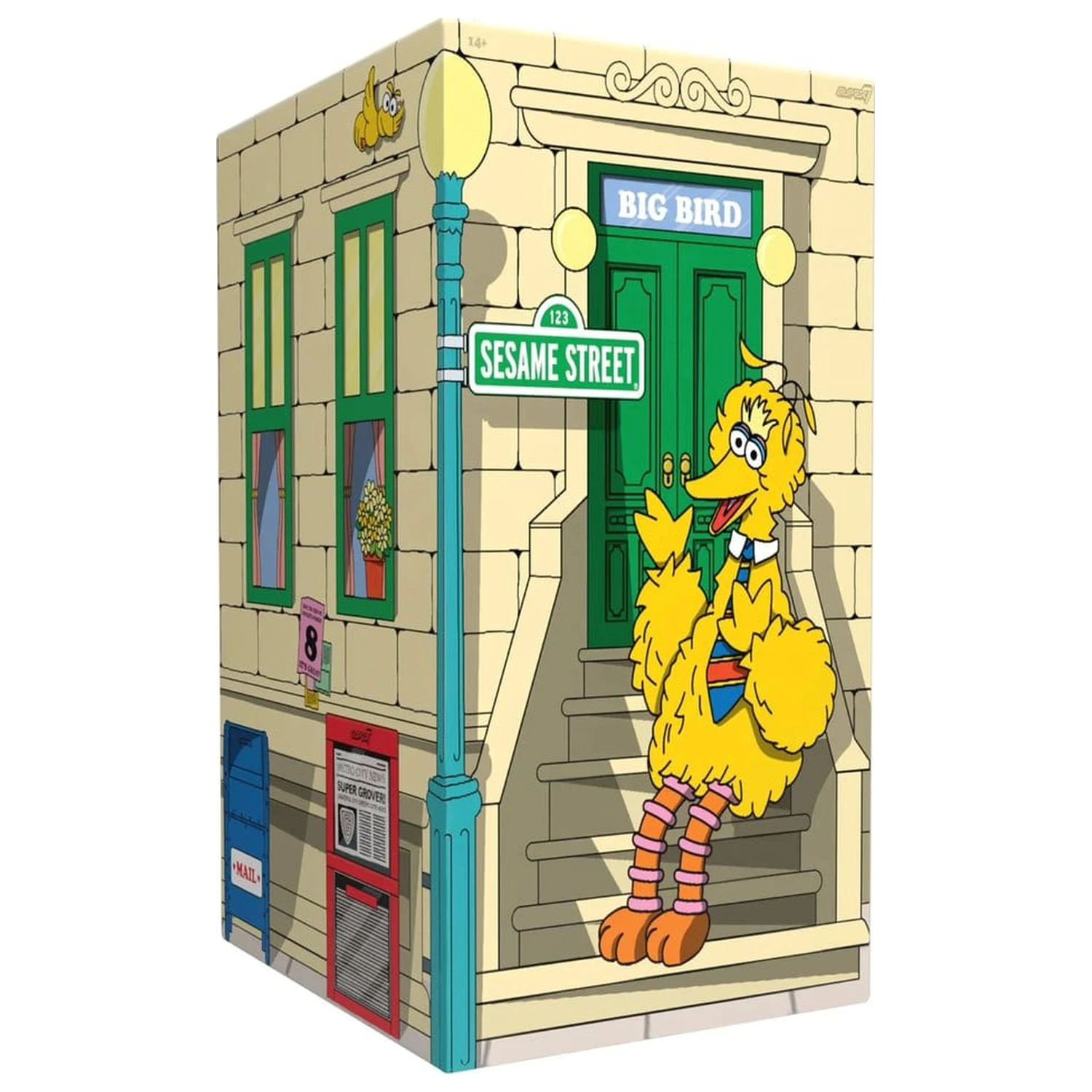 Sesame Street Supersize vinilna figura Big Bird 41 cm fotografija izdelka