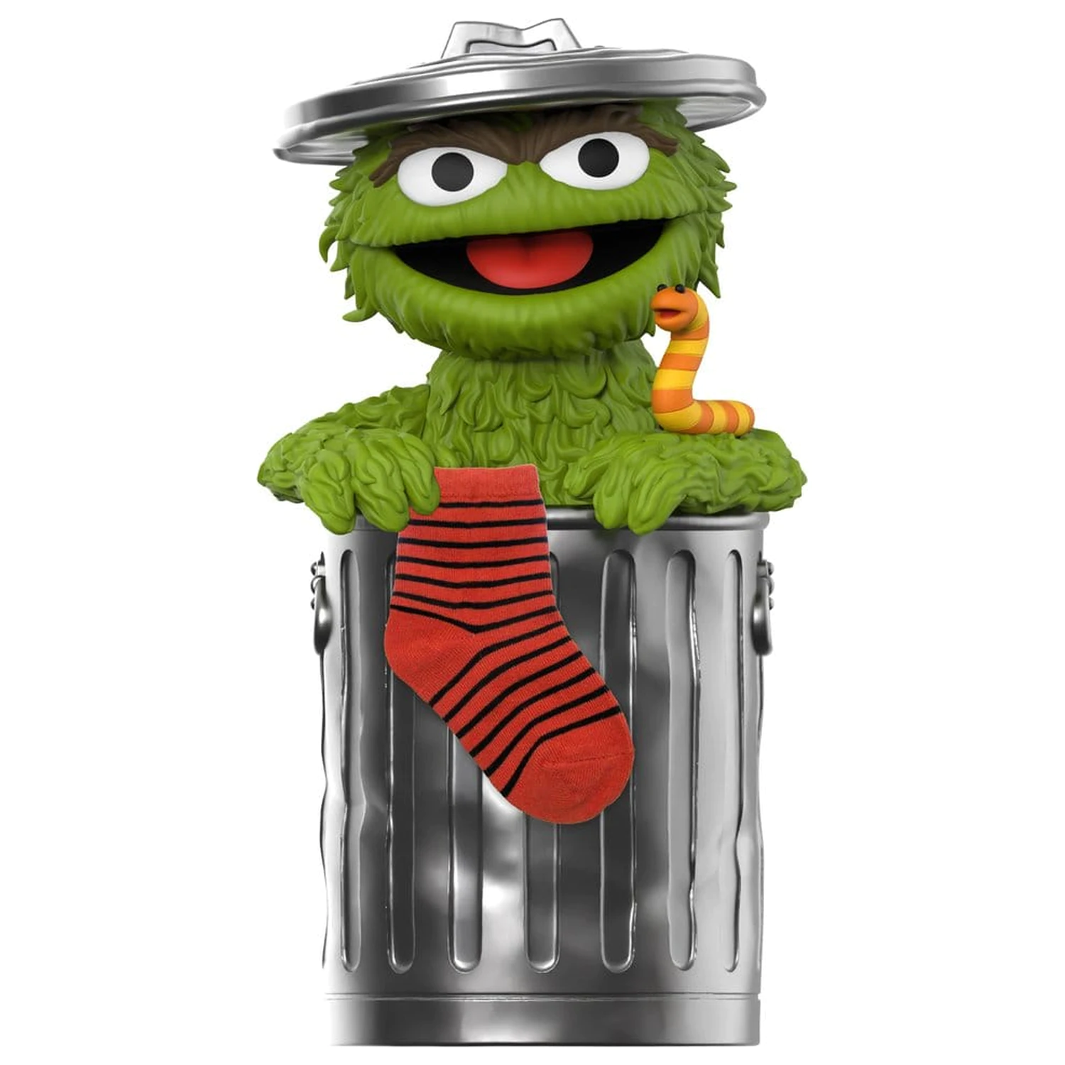 Sesame Street SuperSize vinilna figura Oscar The Grouch fotografija izdelka