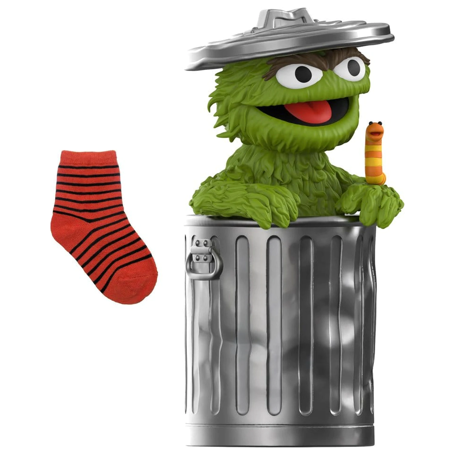 Sesame Street SuperSize vinilna figura Oscar The Grouch fotografija izdelka