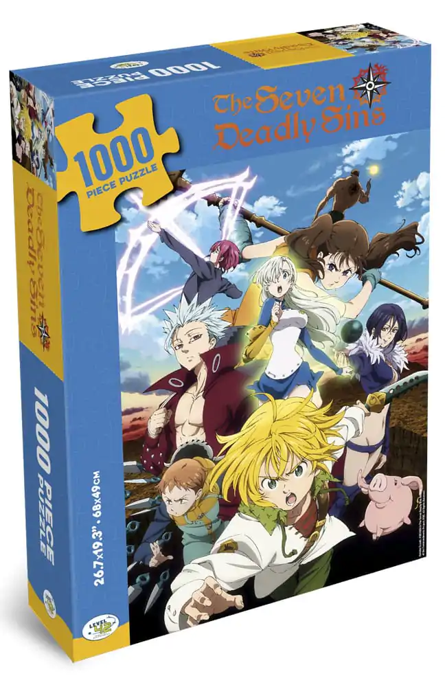 Seven Deadly Sins Puzzle Liki (1000 kosov) fotografija izdelka