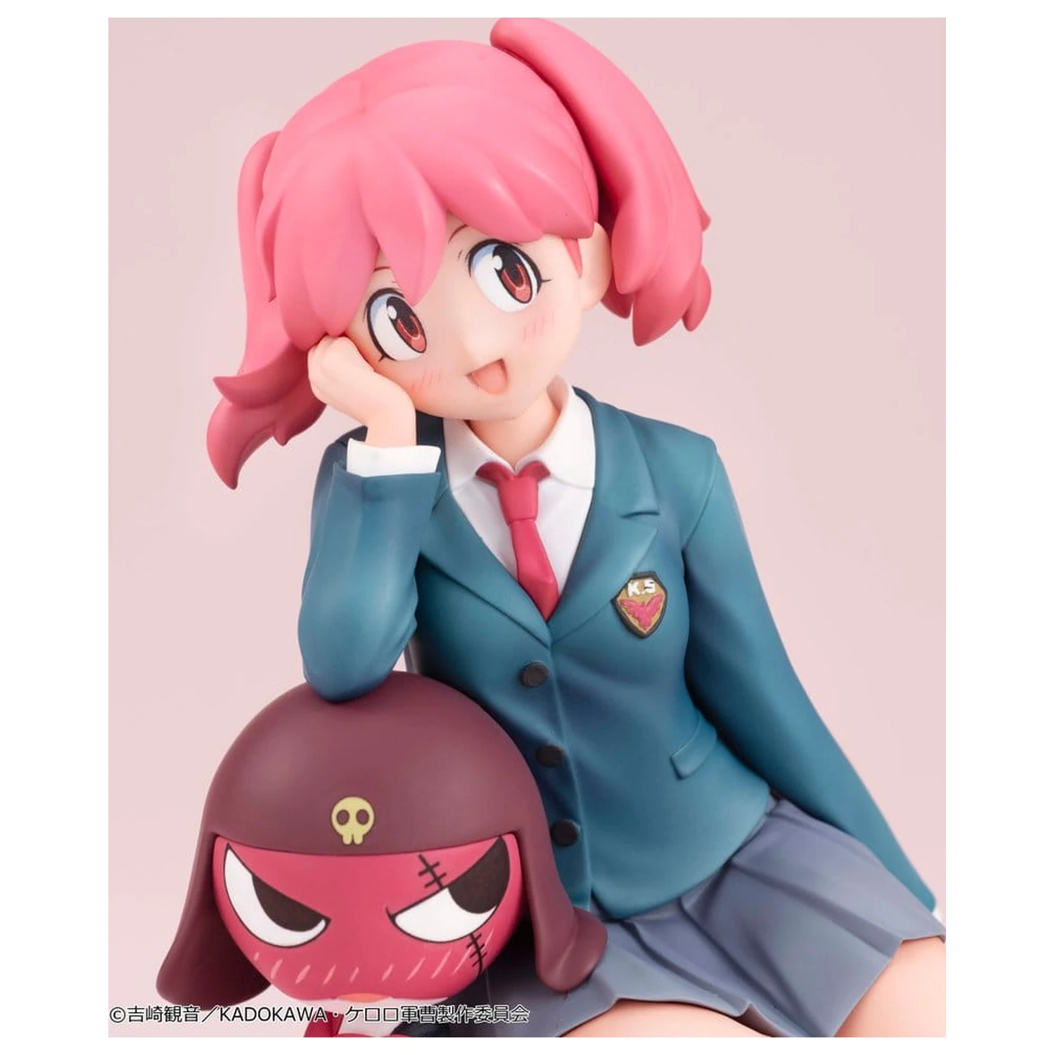 Sgt. Frog Melty Princess PVC figura Natsumi & Giroro velikosti dlani 9 cm fotografija izdelka