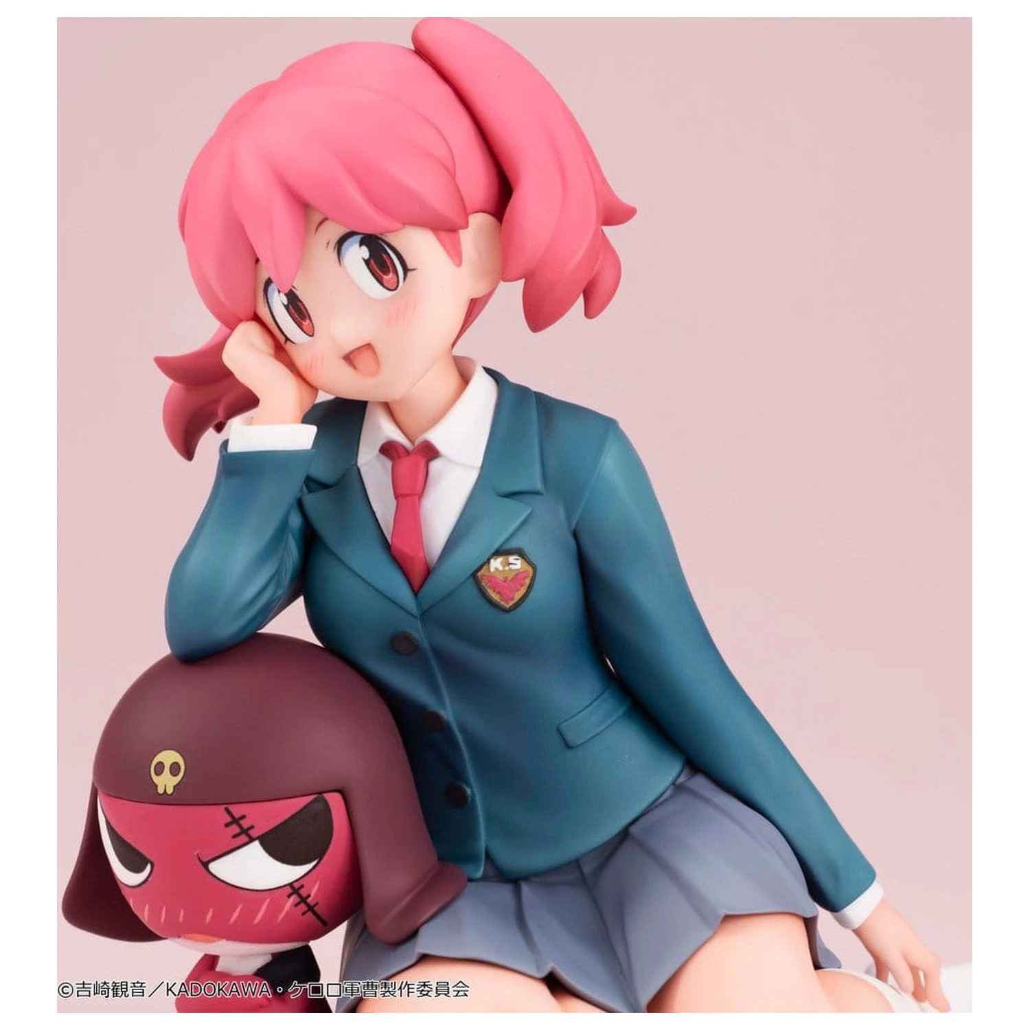 Sgt. Frog Melty Princess PVC figura Natsumi & Giroro velikosti dlani 9 cm fotografija izdelka
