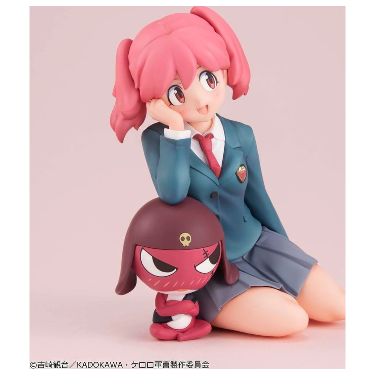 Sgt. Frog Melty Princess PVC figura Natsumi & Giroro velikosti dlani 9 cm fotografija izdelka