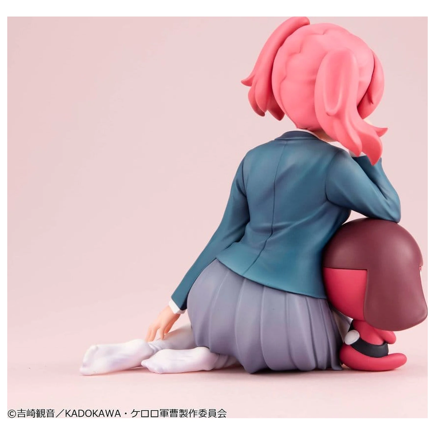 Sgt. Frog Melty Princess PVC figura Natsumi & Giroro velikosti dlani 9 cm fotografija izdelka