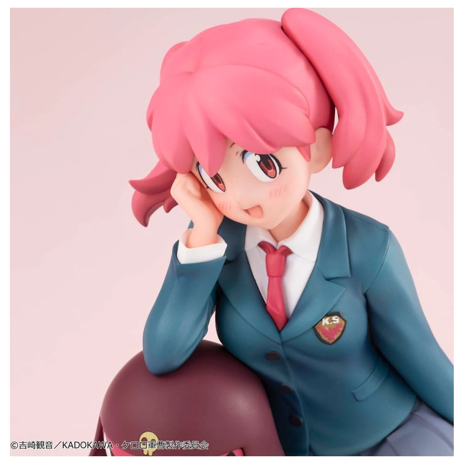Sgt. Frog Melty Princess PVC figura Natsumi & Giroro velikosti dlani 9 cm fotografija izdelka