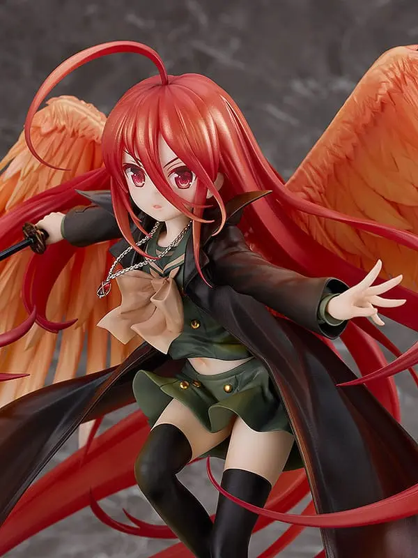 Shakugan no Shana PVC Kip 1/7 The Flame-Haired Burning-Eyed Hunter Shana 25 cm fotografija izdelka