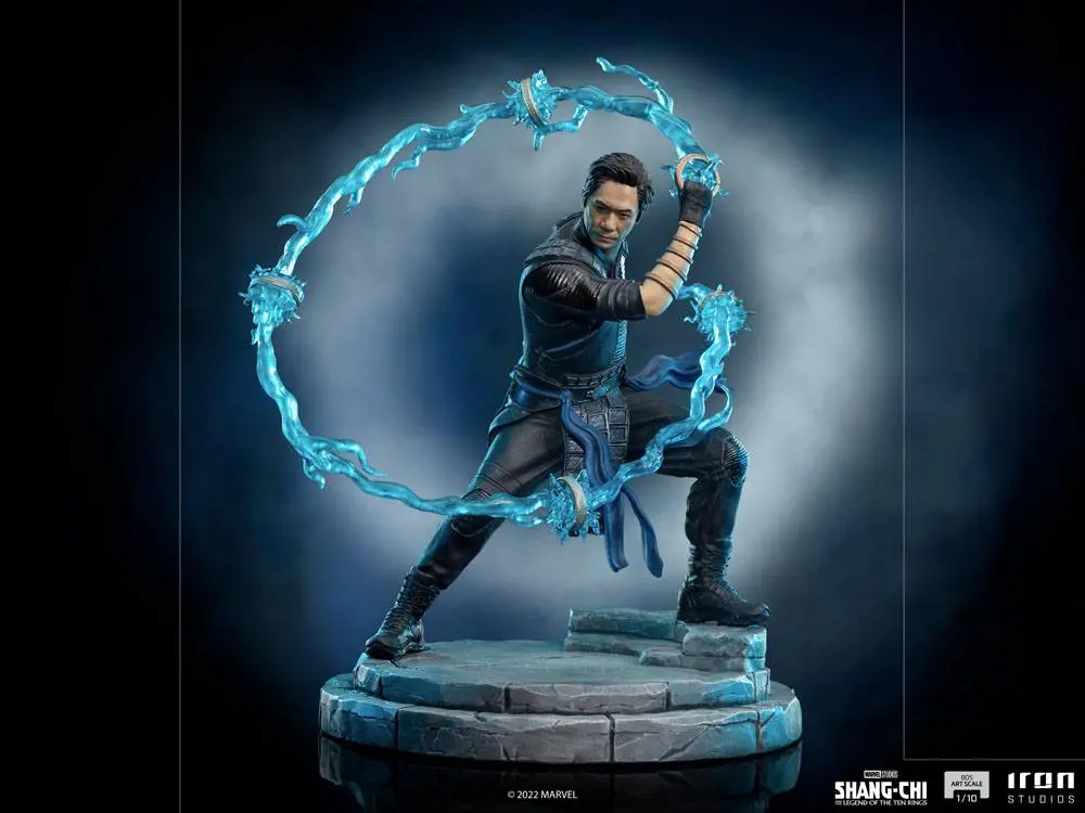 Shang-Chi in Legenda o Desetih Prstanov BDS Umetniška Merilna Statua 1/10 Wenwu 21 cm fotografija izdelka